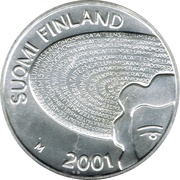 100 Markkaa Aino Ackte obverse image