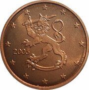 5 Euro Cents 1st type obverse image