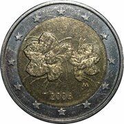 2 Euros 1st type, 1st map obverse image
