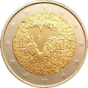 2 Euros Declaration of Human Rights obverse image
