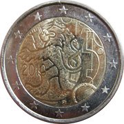 2 Euros Rahapaja - Mark obverse image