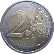2 Euros Rahapaja - Mark reverse image