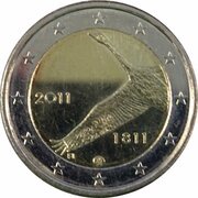 2 Euros Finland National Bank obverse image