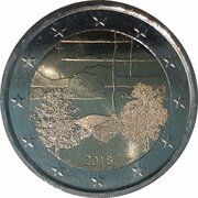 2 Euros Finnish Sauna Culture obverse image