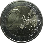 2 Euros Landscape Koli, Finland, 2018 reverse image