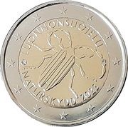 2 Euros First Finnish Nature Conservation Act obverse image