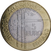5 Euros Ice Hockey obverse image