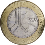 5 Euros Ice Hockey reverse image