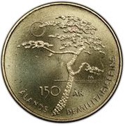 5 Euros Demilitarization of Åland reverse image