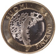 5 Euros Finland Proper obverse image