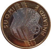 5 Euros Uusimaa obverse image