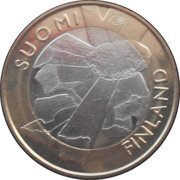 5 Euros Ostrobothnia obverse image