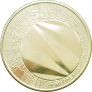 5 Euros World Design Capital - Helsinki obverse image