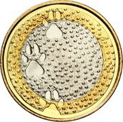 5 Euros Fauna reverse image