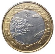 5 Euros Summer reverse image