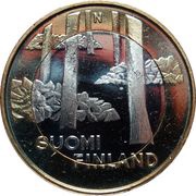 5 Euros Sammallahdenmäki obverse image