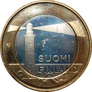 5 Euros Sälskär Lighthouse obverse image
