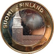 5 Euros Turku Cathedral obverse image