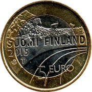 5 Euros Figure skating obverse image