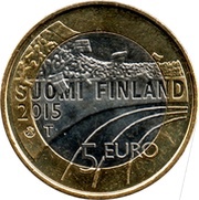 5 Euros Basketball obverse image