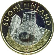 5 Euros Hedgehog obverse image