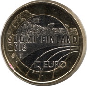 5 Euros Athletics obverse image
