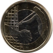 5 Euros Athletics, Finland, 2016 reverse image