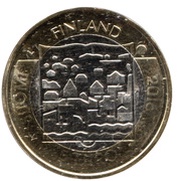 5 Euros President Kaarlo Juho Stahlberg obverse image