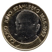 5 Euros President Kaarlo Juho Stahlberg, Finland, 2016 reverse image