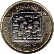 5 Euros President P. E. Svinhufvud obverse image