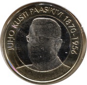 5 Euros Juho Kusti Paasikivi, Finland, 2017 reverse image