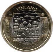5 Euros President Risto Heikki Ryti obverse image