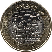 5 Euros Urho Kaleva Kekkonen obverse image