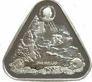 1 Dollar - Elizabeth II 6th Portrait - Shipwreck Zuytdorp obverse image
