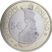 5 Euros Koli National Park obverse image