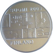 10 Euros Anders Chydenius obverse image