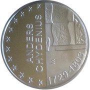 10 Euros Anders Chydenius reverse image
