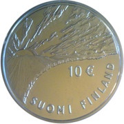 10 Euros Johan Vilhelm Snellman obverse image