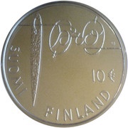 10 Euros Minna Canth obverse image
