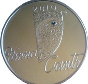 10 Euros Minna Canth, Finland, 2010 reverse image