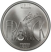 10 Euros Kaj Franck, Finland, 2011 reverse image