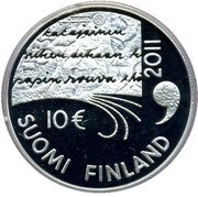 10 Euros Juhani Aho obverse image