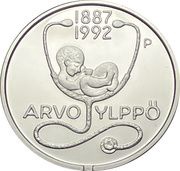 10 Euros Arvo Ylppö reverse image