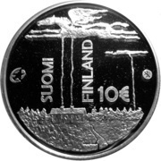 10 Euros Frans Eemil Sillanpää obverse image