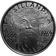 10 Euros Frans Eemil Sillanpää, Finland, 2013 reverse image