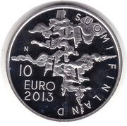 10 Euros Eero Järnefelt obverse image