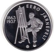 10 Euros Eero Järnefelt, Finland, 2013 reverse image