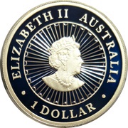 1 Dollar - Elizabeth II 6th Portrait - Great Southern Land obverse image
