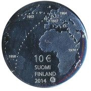 10 Euros Ilmari Tapiovaara obverse image