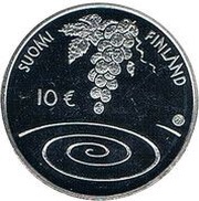 10 Euros Emil Wikström obverse image